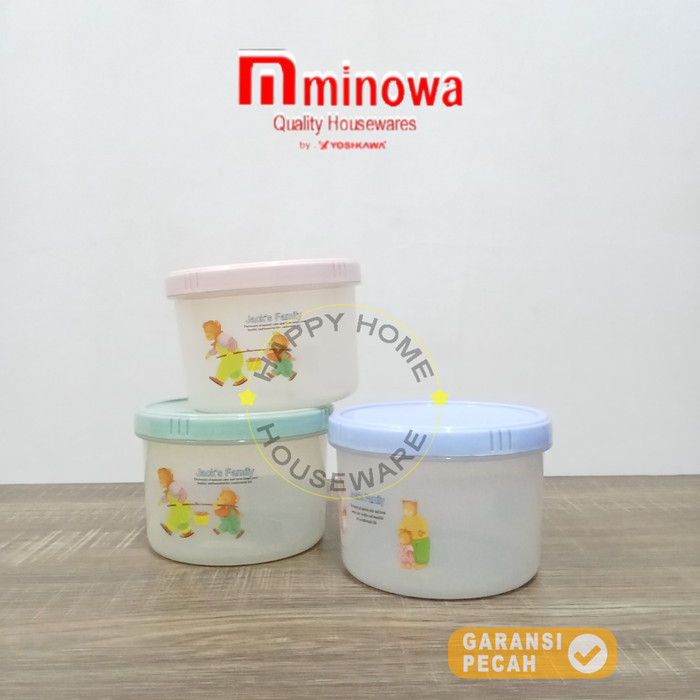 YOSHIKAWA TOPLES SERBAGUNA TRANSPARANT BULAT TUTUP PUTAR 725ML TX-05