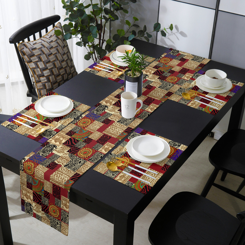 Style Table Runner Coffee Table Decor Wedding Table Decoration Tablecloth Wedding Table Decor