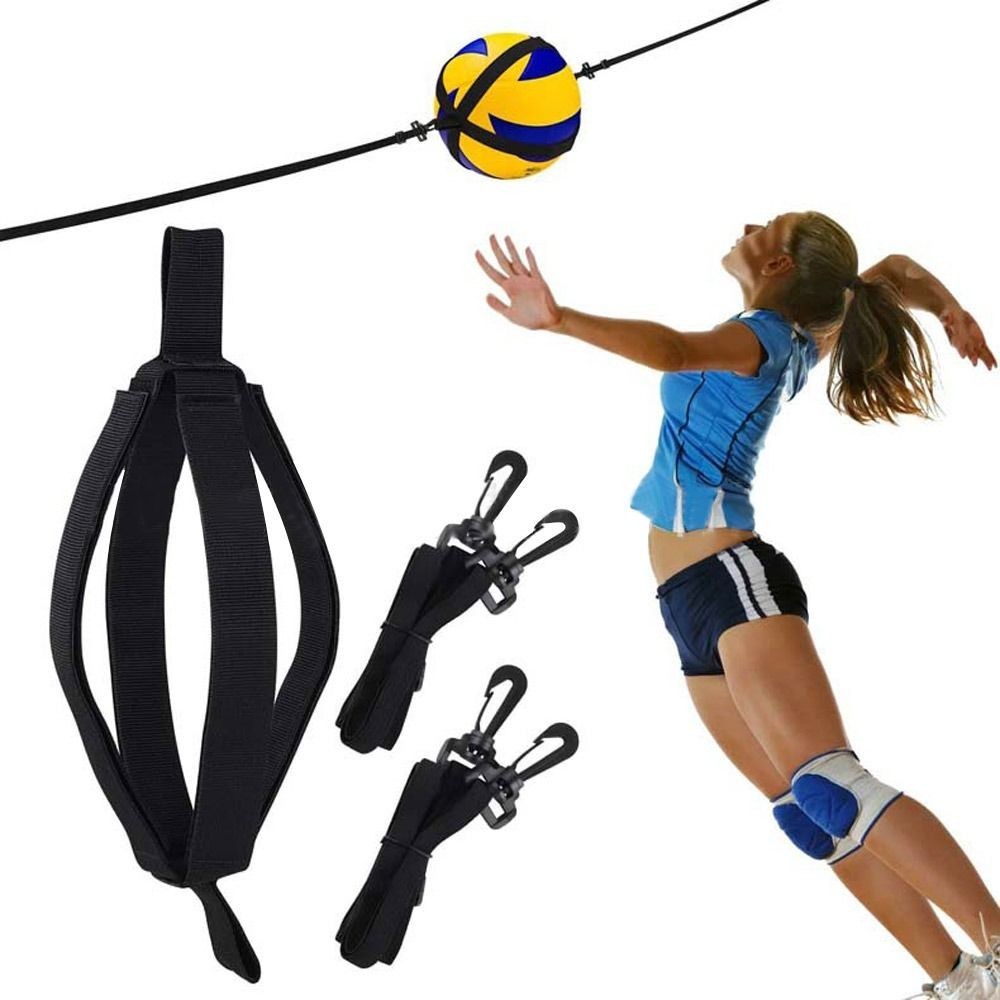 Practice Volleyball Spike Training Durable Trainer Outdoor Volleyball Training Adjustable Volleyball