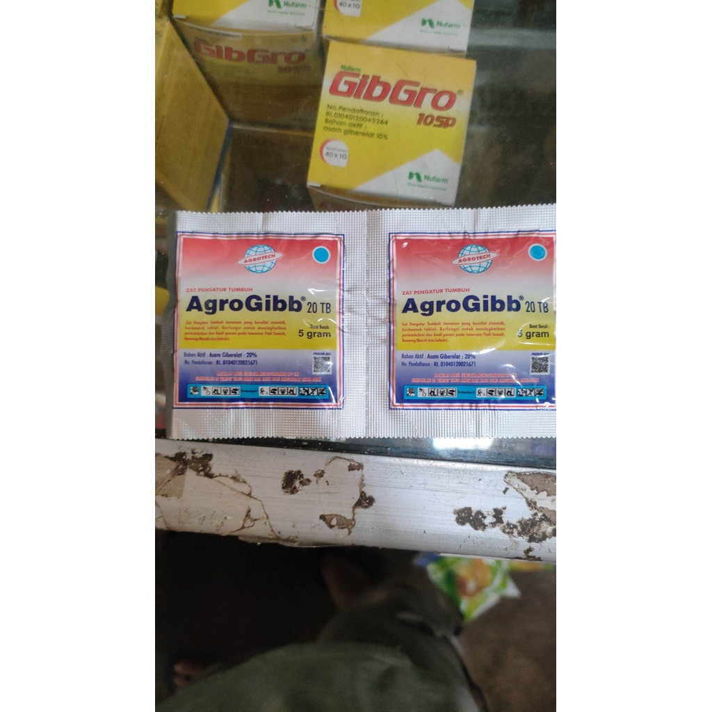 Pupuk ZPT Agrogibb 20 TB Agrogibb Tablet 5 Gram