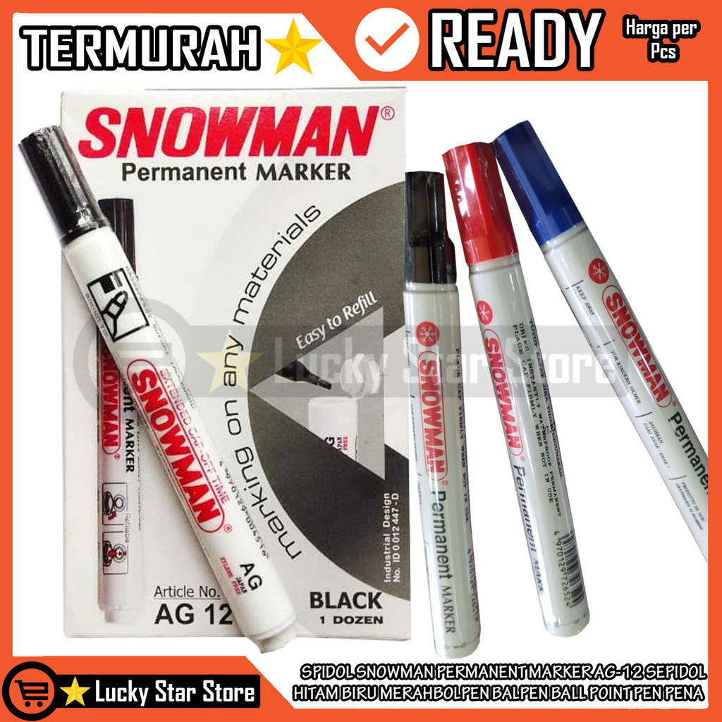 

Sepidol Hitam Biru Merah Spidol Permanent Marker Snowman AG-12 Bolpen Balpen Ball Point Pen Pena Bolpoin Kantor Sekolah Alat Balpen Lancip Luncip Ballpoint Balpoin Balpoint Bolpoin Bollpoint Black Itam Tinta Menulis Menulis Bolpain Mudah Hapus