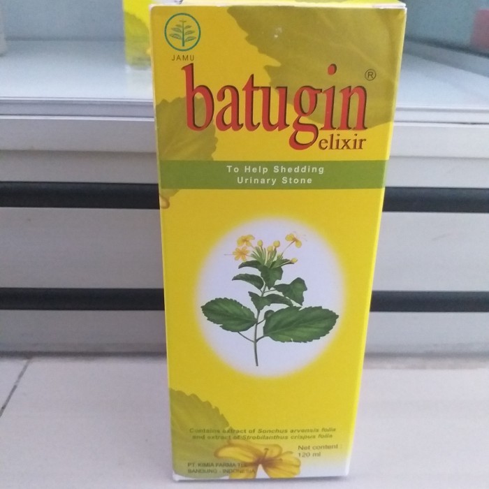 batugin sirup elixir 120 ml obat ginjal dan batu saluran kemih