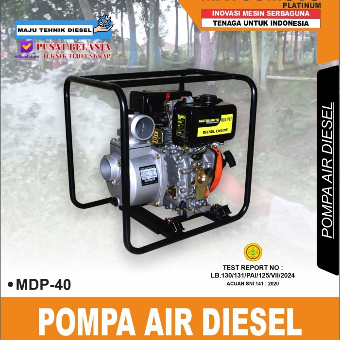 Mesin Pompa Air Diesel MATSUMOTO MDP 40