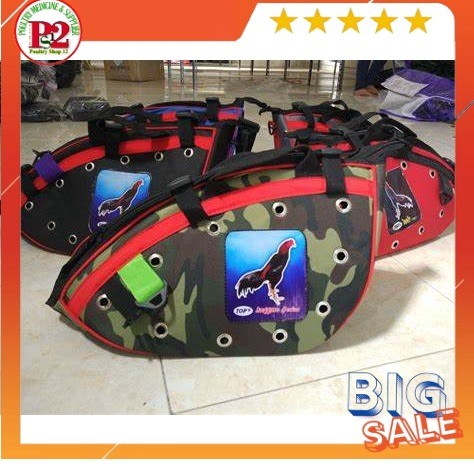 TAS AYAM BANGKOK AYAM LAGA BAHAN KUAT JAHITAN RAPI RESLETING BAIK DILENGKAPI KANCING PENGAMAN TAS AY