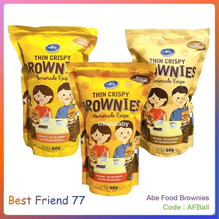 

PROMO MERIAHH !!! TERMURAH !! Abe Food Brownies Snack Makanan Ringan Bayi & Anak /