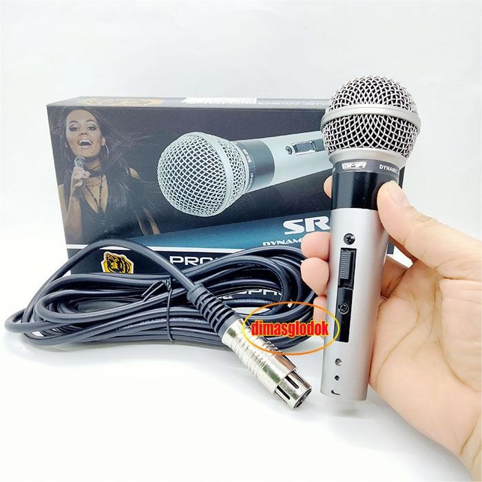 Mic BMA SR80 Mik Vokal Kabel BMA Microphone Kabel Panjang BMA SR 80