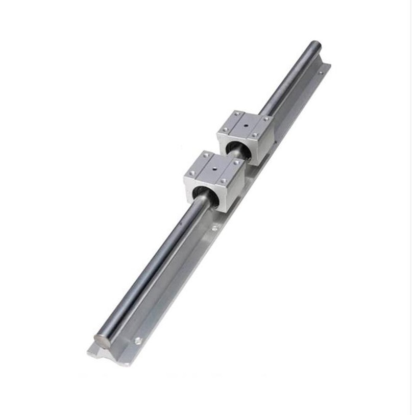 Linear Rails and Bearings,1Pcs Linear Guide Rail 500mm +2Pcs Linear Bearing 12mm Slide Blocks SBR12U