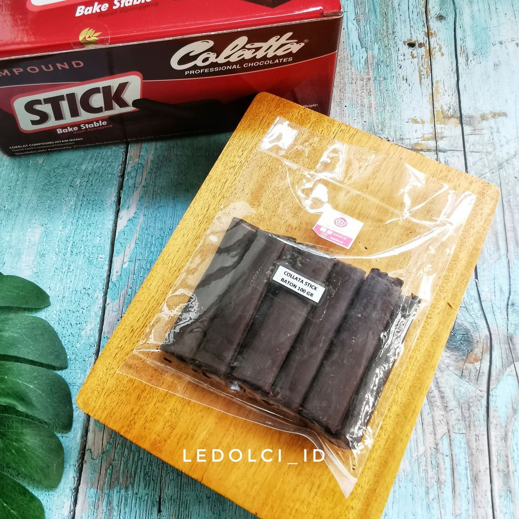 

COLATTA BAKE STABLE CHOCOLATE STICK COKLAT STIK 100 GRAM