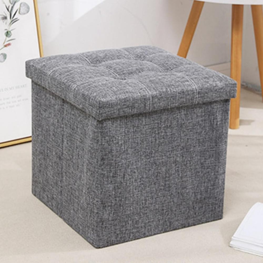 Braun Sofa Kotak Penyimpanan Barang Foldable Storage Linen - BR149 | Dekorasi Ruang Tamu, Kamar Tidu