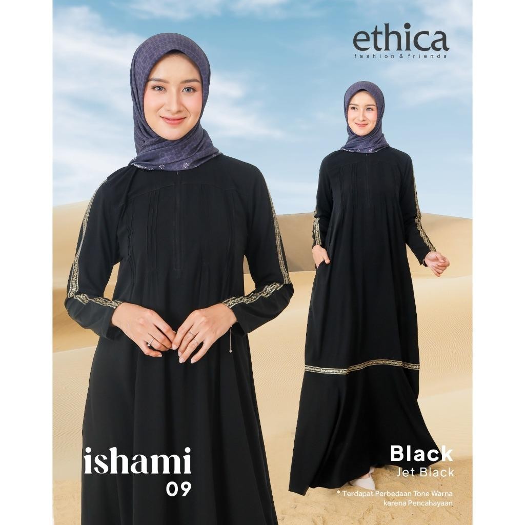 ETICHA Gamis Daily Wanita-ISHAMI 09