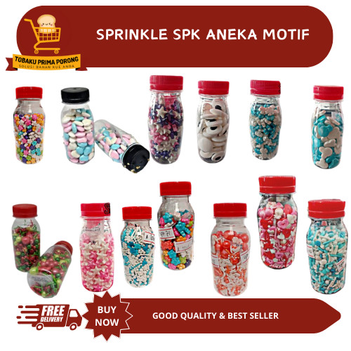 

SPRINKLE MOTIF / hiasan kue / trimit motif