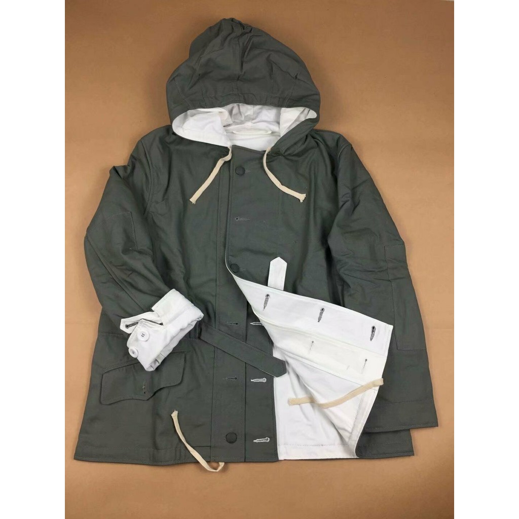 Free Shipping  WW2 German Mouse Grey Winter Reversible Parka War Re-Enactors