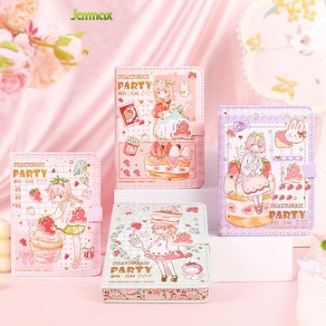 

Magnetic Notebook Diary Strawberry Party / Jurnal Agenda Buku Tulis