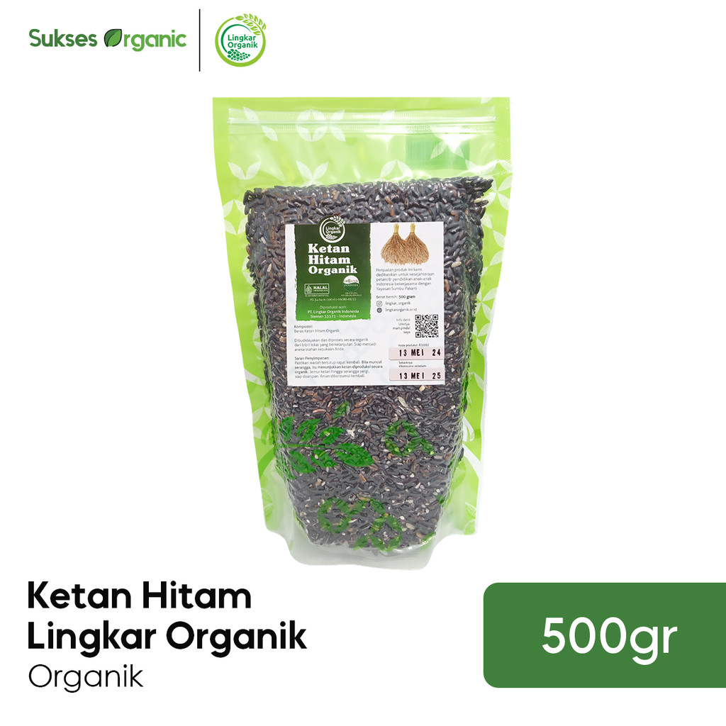 

Ketan Hitam Lingkar Organik 500gr