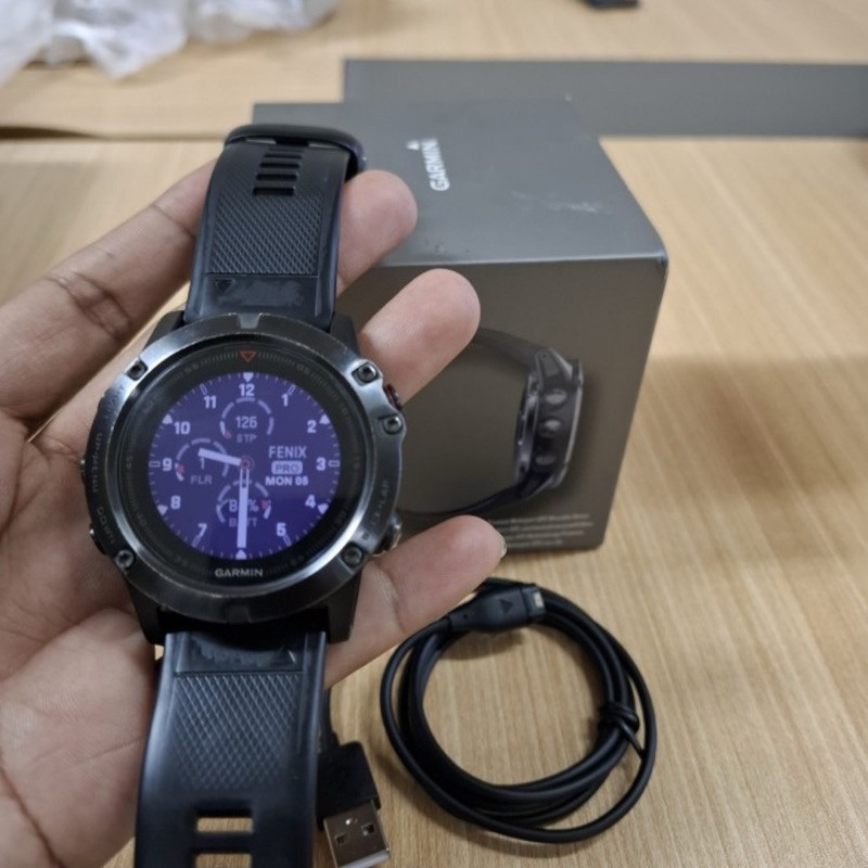 Garmin Fenix 5X Sapphire Black