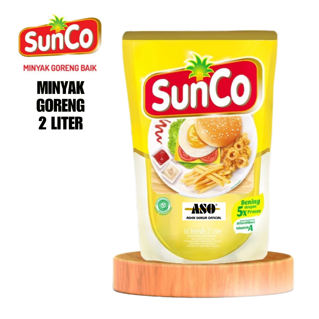 

Sunco Minyak Goreng Refil 2 Liter PROMO !!!