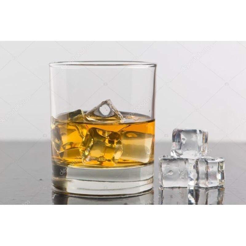 Gelas Kaca Bulat / Gelas Minum Kaca / Gelas Bening