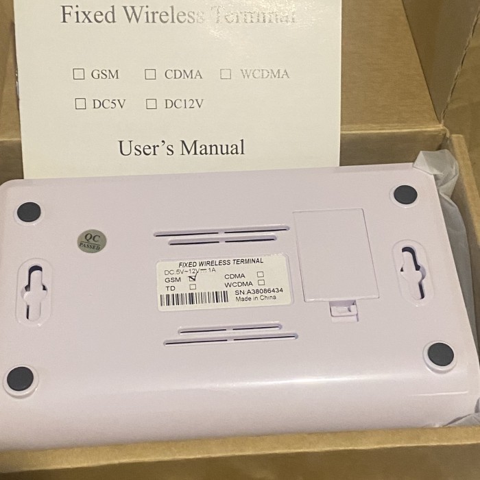 New fixed wireless terminal fwt fwd gsm