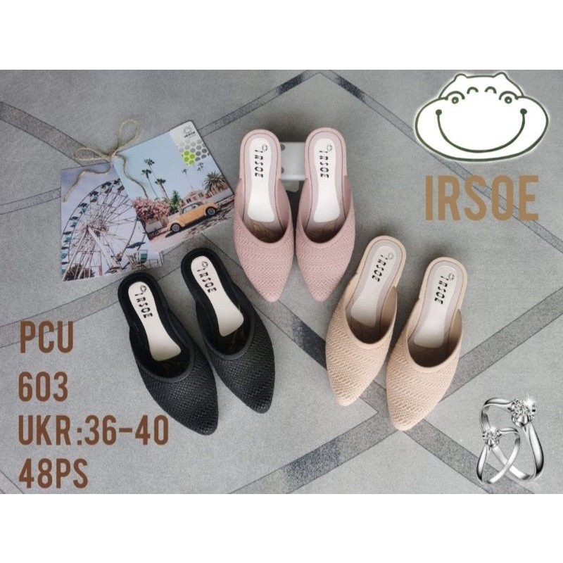 Sendal Modern - SENDAL IRSOE 603 /SENDAL SLOP sandal slop wanita sandal/ sepatu karet