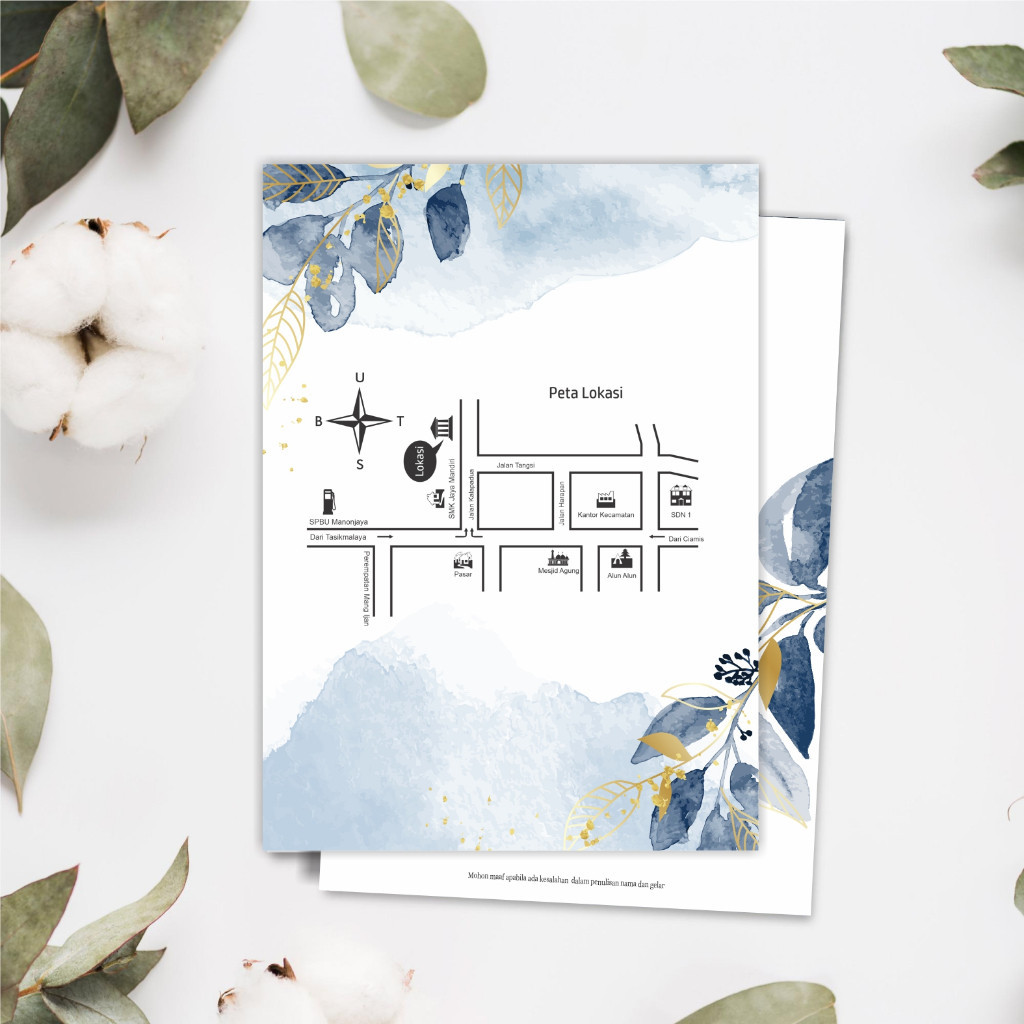 EXPRESS UNDANGAN PERNIKAHAN ELEGAN, CANTIK RUSTIK