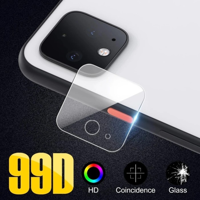 TEMPERED GLASS CAMERA PIXEL 4 4A 4XL / 5 5A 5XL ANTI GORES FIBER  - PIXEL 4