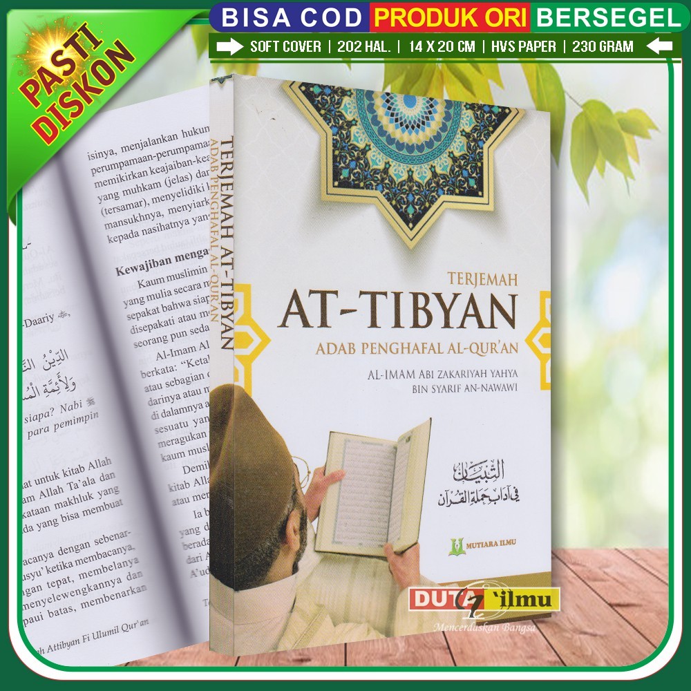 Terjemah AT TIBYAN Adab Penghafal Alquran - Mutiara Ilmu