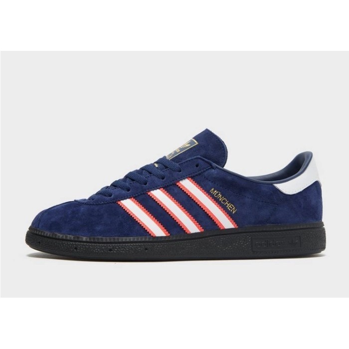 Adidas Munchen Edge Deep Blue Soft Red OG Exclusive ORIGINAL - 46