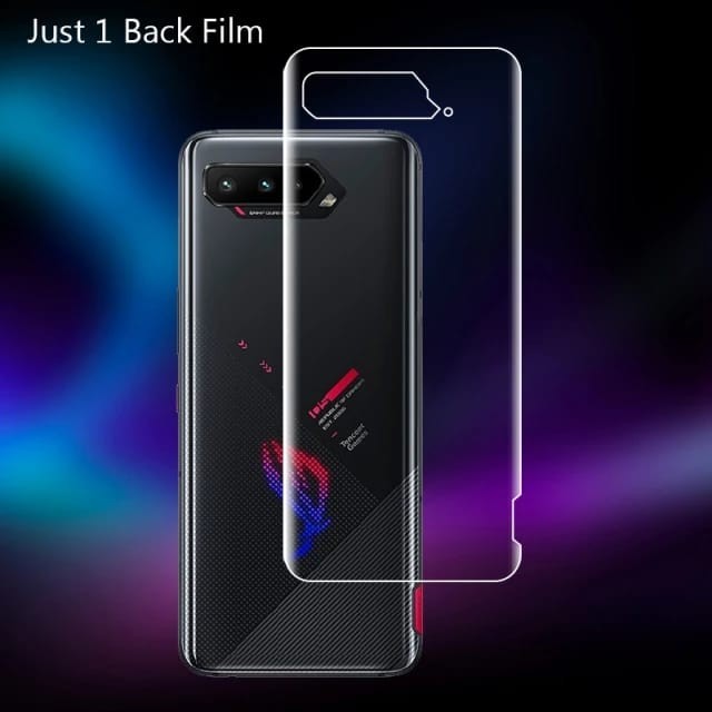 ASUS ROG PHONE 5 / 3 / 2 CLEAR BACK HYDROGEL ANTI GORES BELAKANG - ROG 5