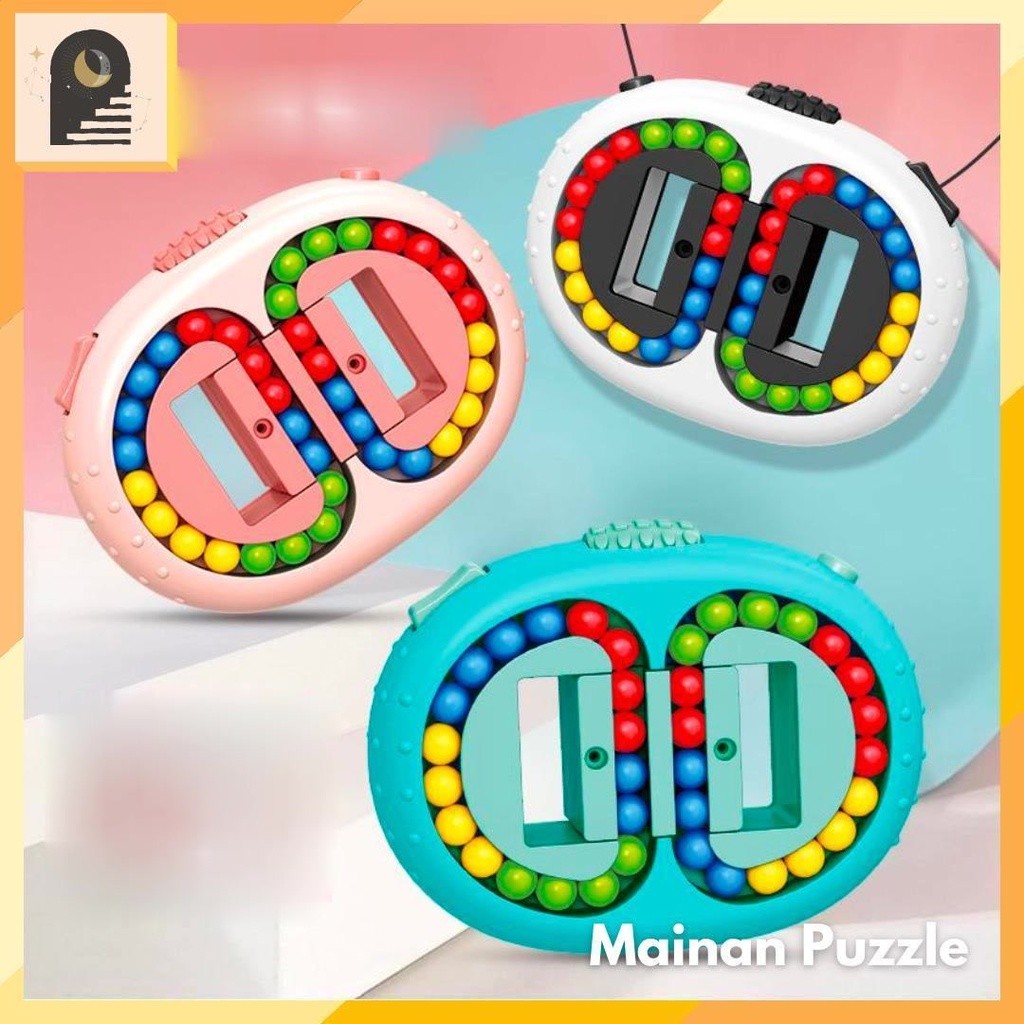 Either.id - Mainan Anak Perempuan Laki-Laki Bayi 0-6 Bulan Edukasi Puzzle Viral