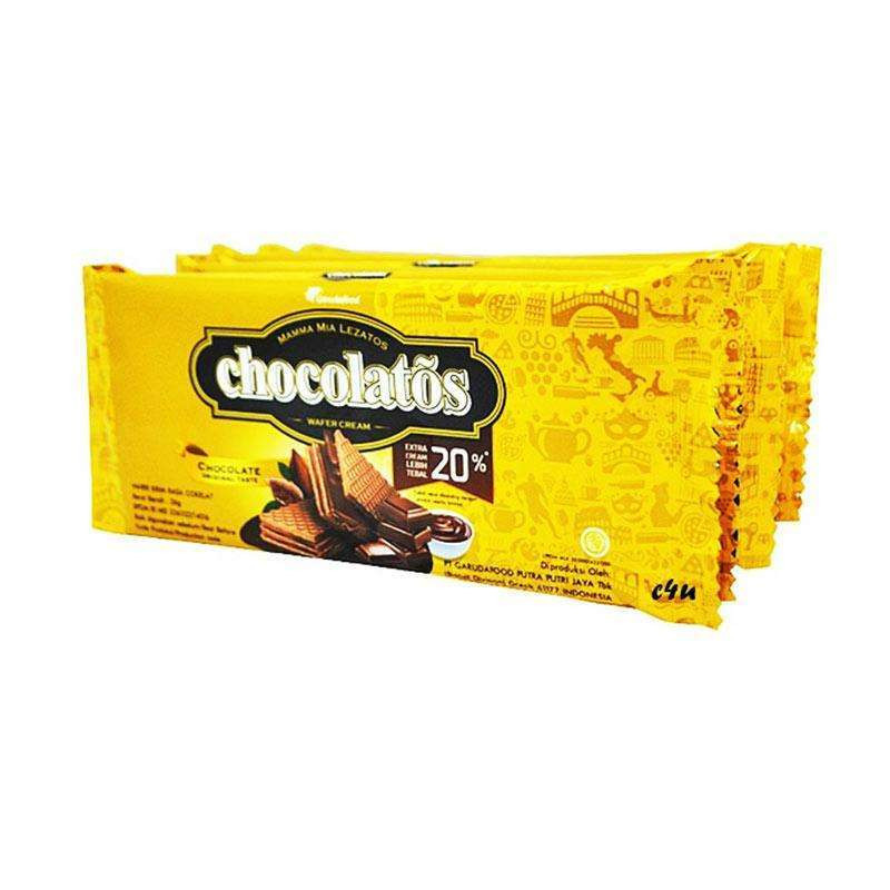 

Chocolatos Wafer Cream Sachet 26gr
