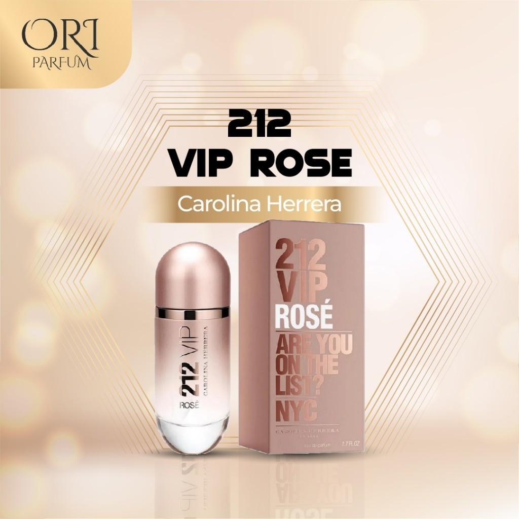 Carolina Herrera 212 VIP Rose Original Asli