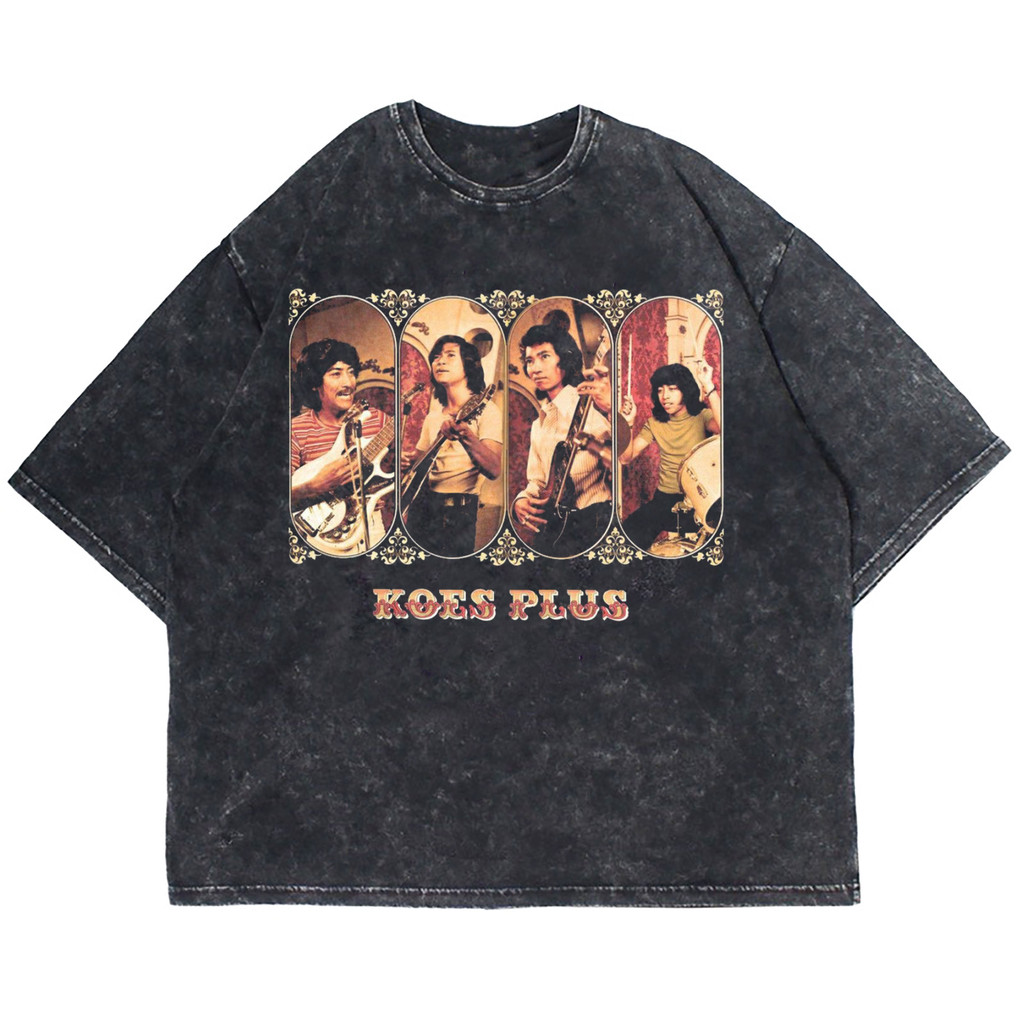 Patternmerch "Koes plus the Legendary" Oversize T-shirt | washed tee | kaos vintage