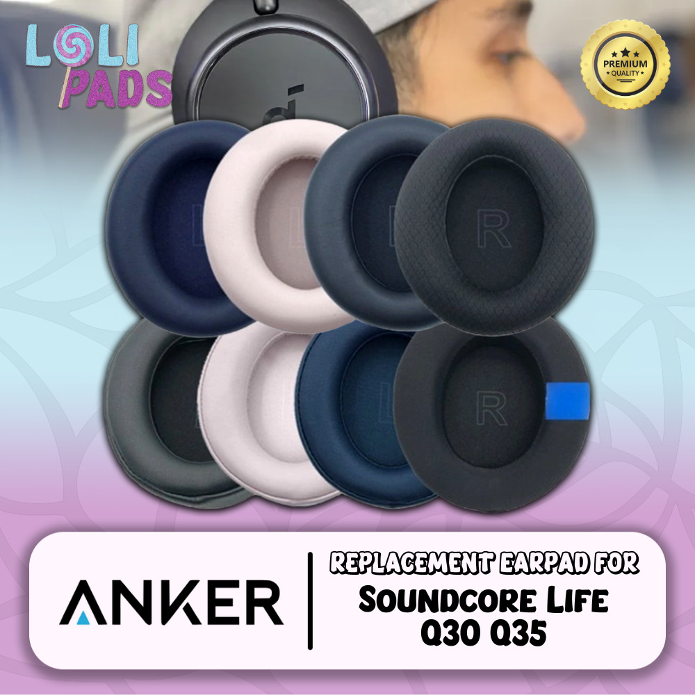 Earpad Earcup Anker Soundcore Life Q30 / Q35 / Q35BT Busa Ear Cushion Bantalan