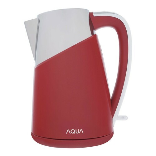 AQUA AJK-L615(R) ELECTRIC KETLLE 1.7 LITER - MERAH