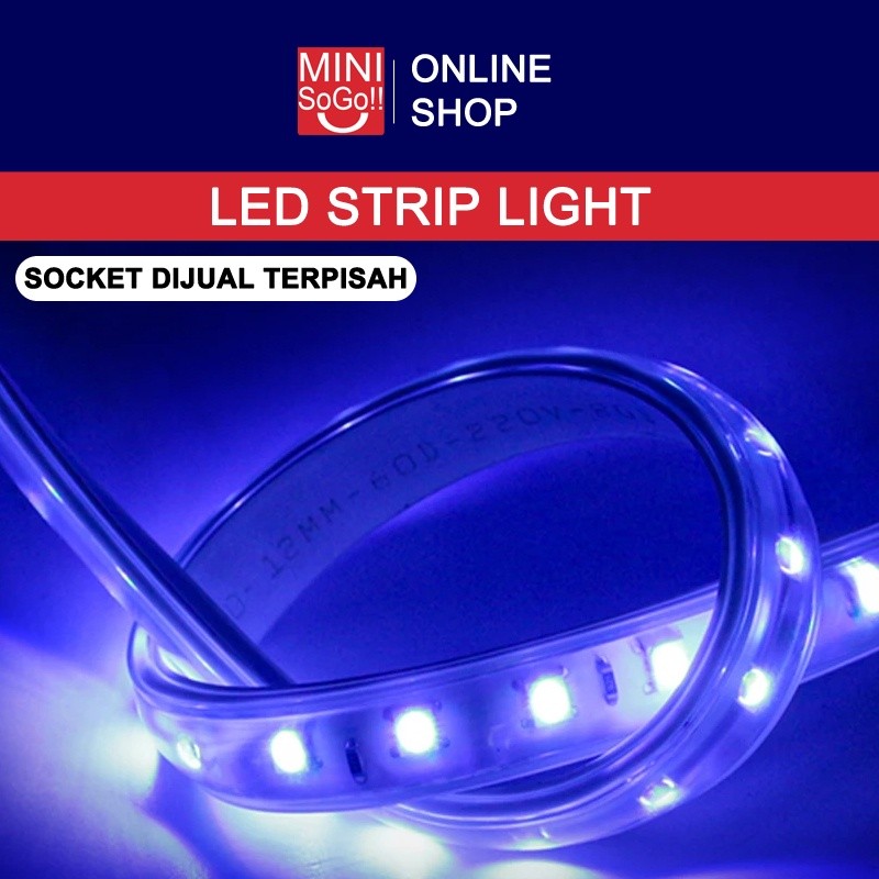 LAMPU LED STRIP 2835 SMD / LED STRIP Light 2835 SMD 220V Socket Terpisah