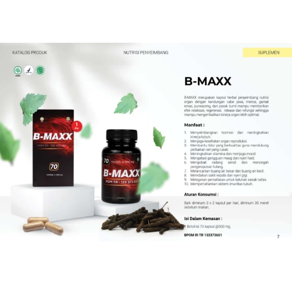 PRODAK BERKUALITAS B-MAXX