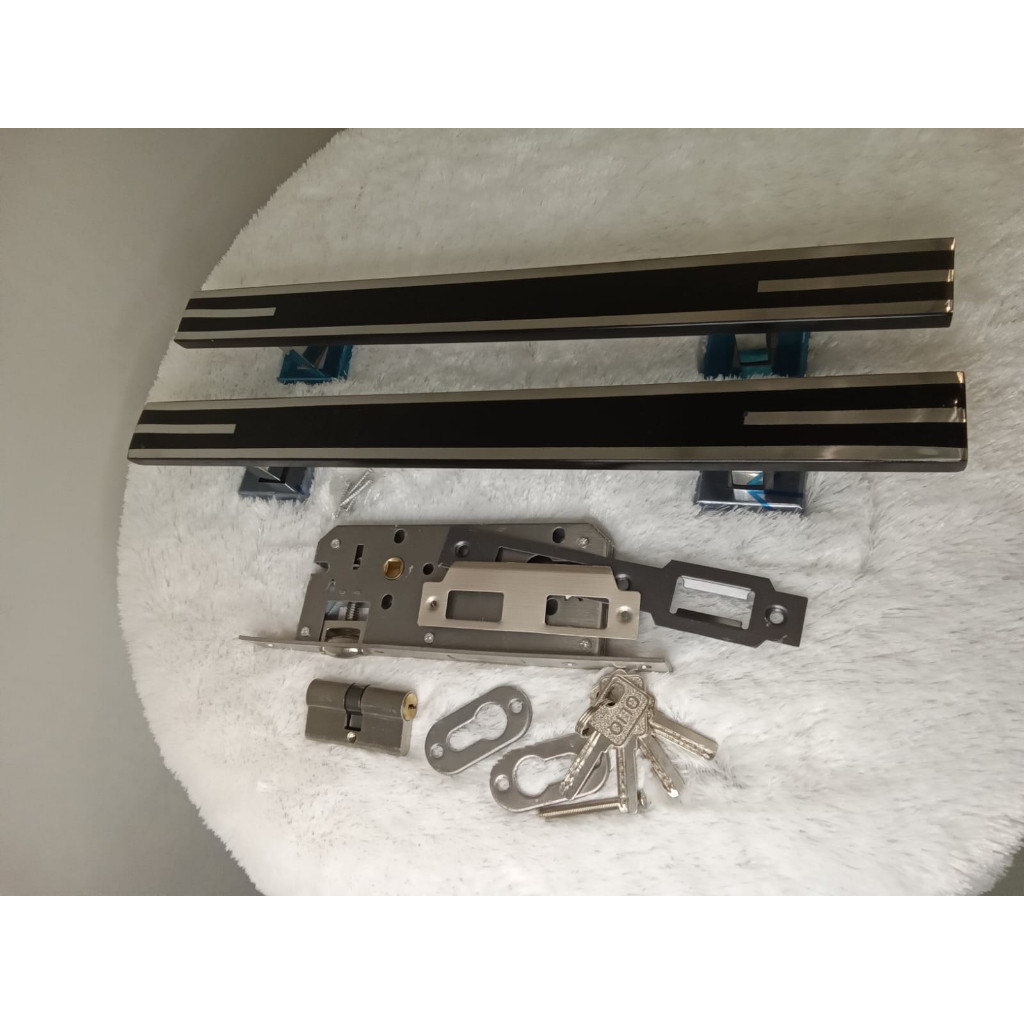 handle pintu rumah set body kunci kupu tarung minimalis gagang pintu rumah