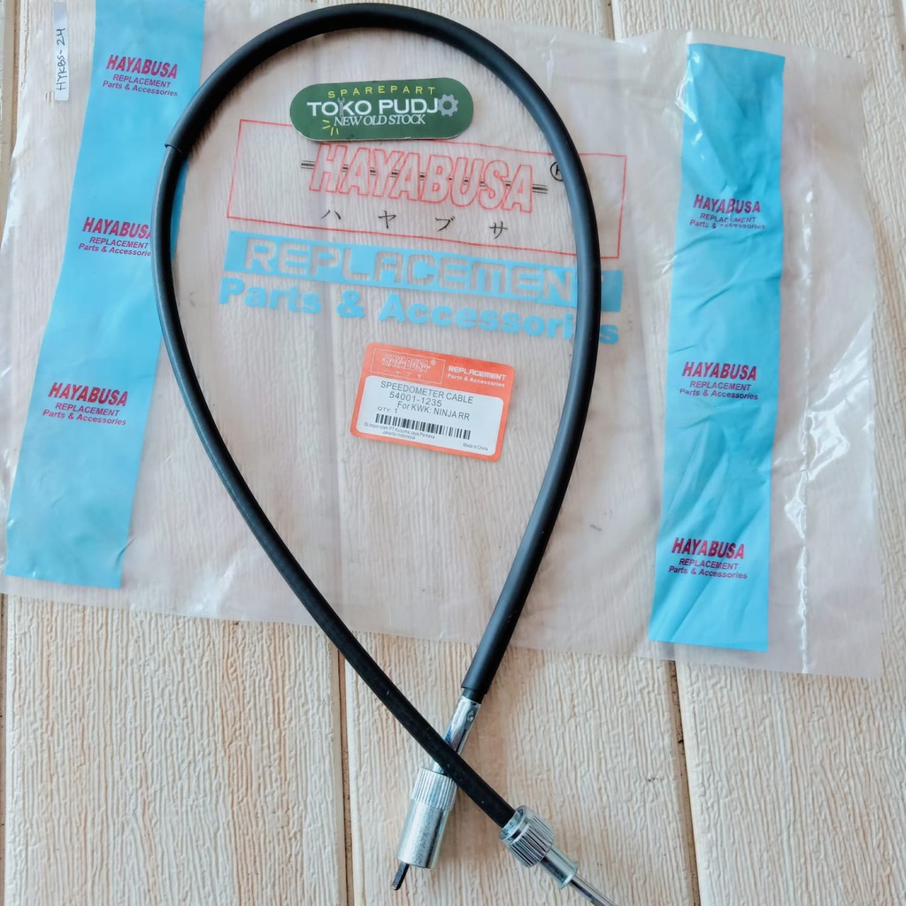 NOS/KABEL SPIDO SPEEDOMETER  KILOMETER KAWASAKI NINJA-RR/RR NEW ( 54001-1235 )