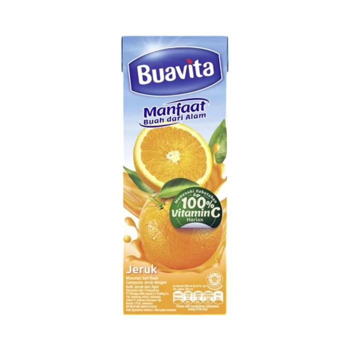 

Buavita Orange Kemasan 250Ml