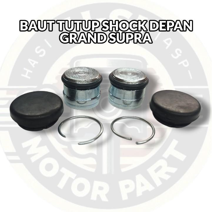 Baut tutup shock depan honda grand supra supra x Motorcycle