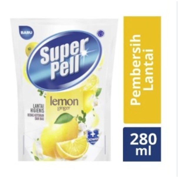 Super Pell LEMON GINGER 280 ML Pel Lantai