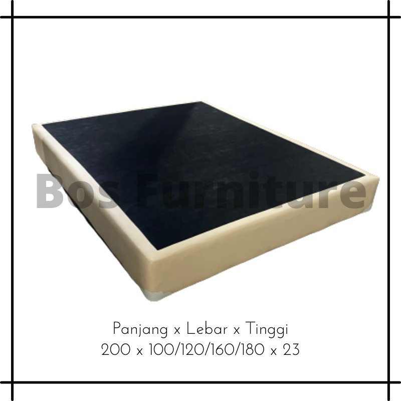 Divan Dipan Alas Tidur First Coil Tanpa Sandaran