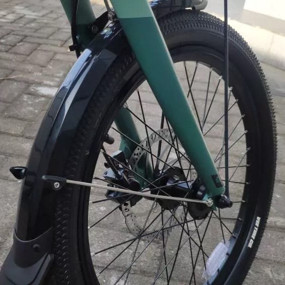 New SPAKBOR SLEBOR FENDER SEPEDA LIPAT SELI 20 INCH HITAM