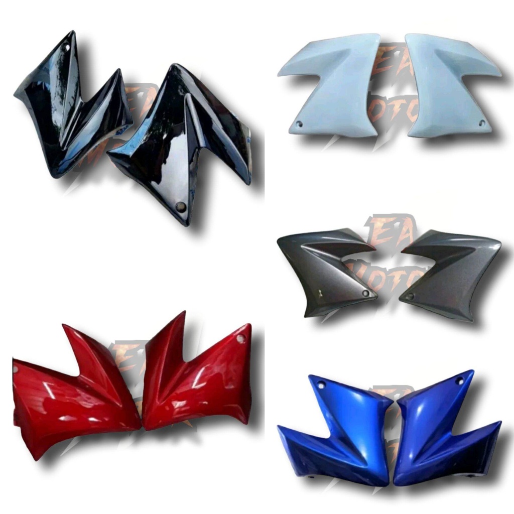 Cover Tangki Sayap Kupingan Yamaha Vixion Old Lama 2009-2011 Hitam Putih Merah Maroon Biru Abu-abu