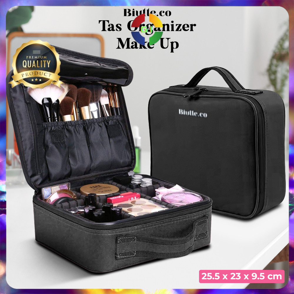 (GI) Tas Kosmetik Make Up Travel Besar Muat Banyak