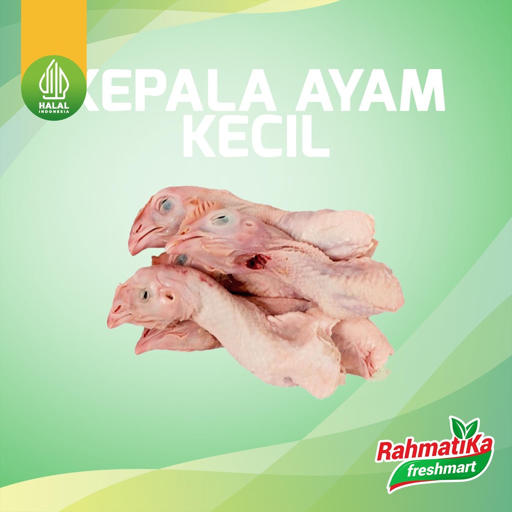 

Kepala Leher Ayam kecil 1 Kg (Frozen)