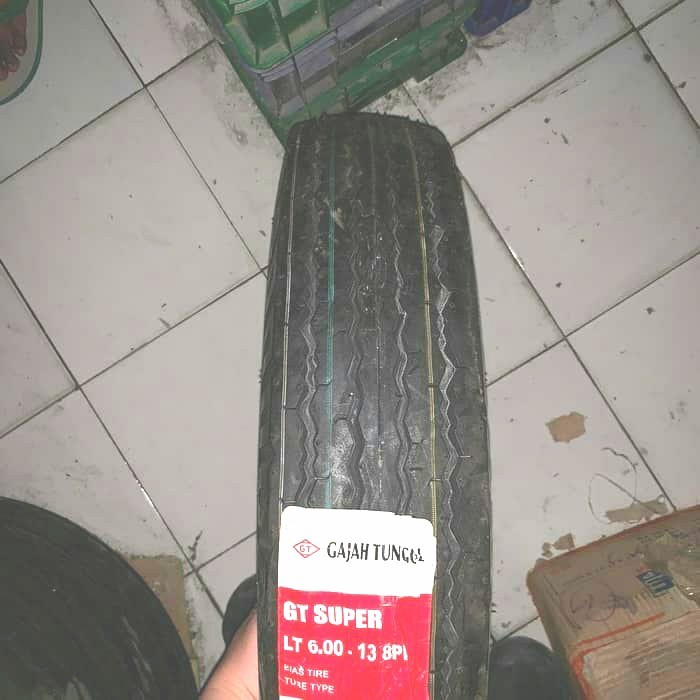 Ban Luar 600-R13 8PR GT Gajah Tunggal PART BARU