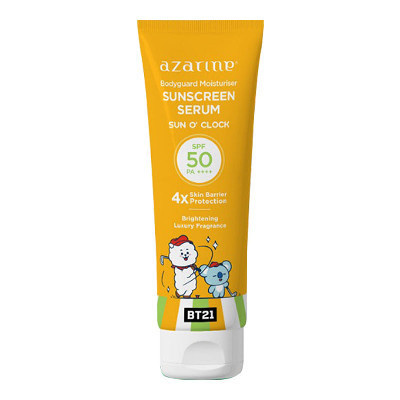 Azarine BT21 Bodyguard Moisturiser Sunscreen Serum Sun O'Clock 100 ml