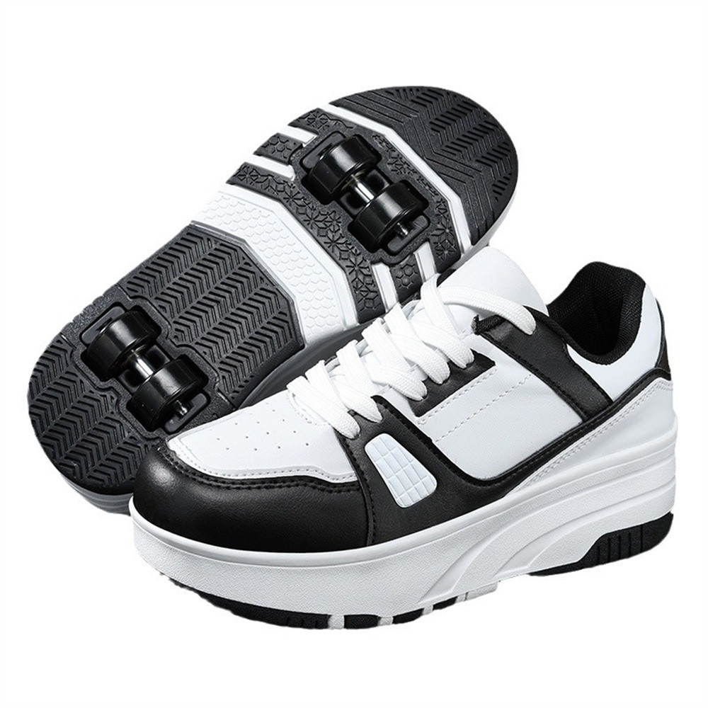 Roller Skating Shoes Children's Wheeled Sports Shoes Children's Roller Skating Shoes Fashion Outdoor