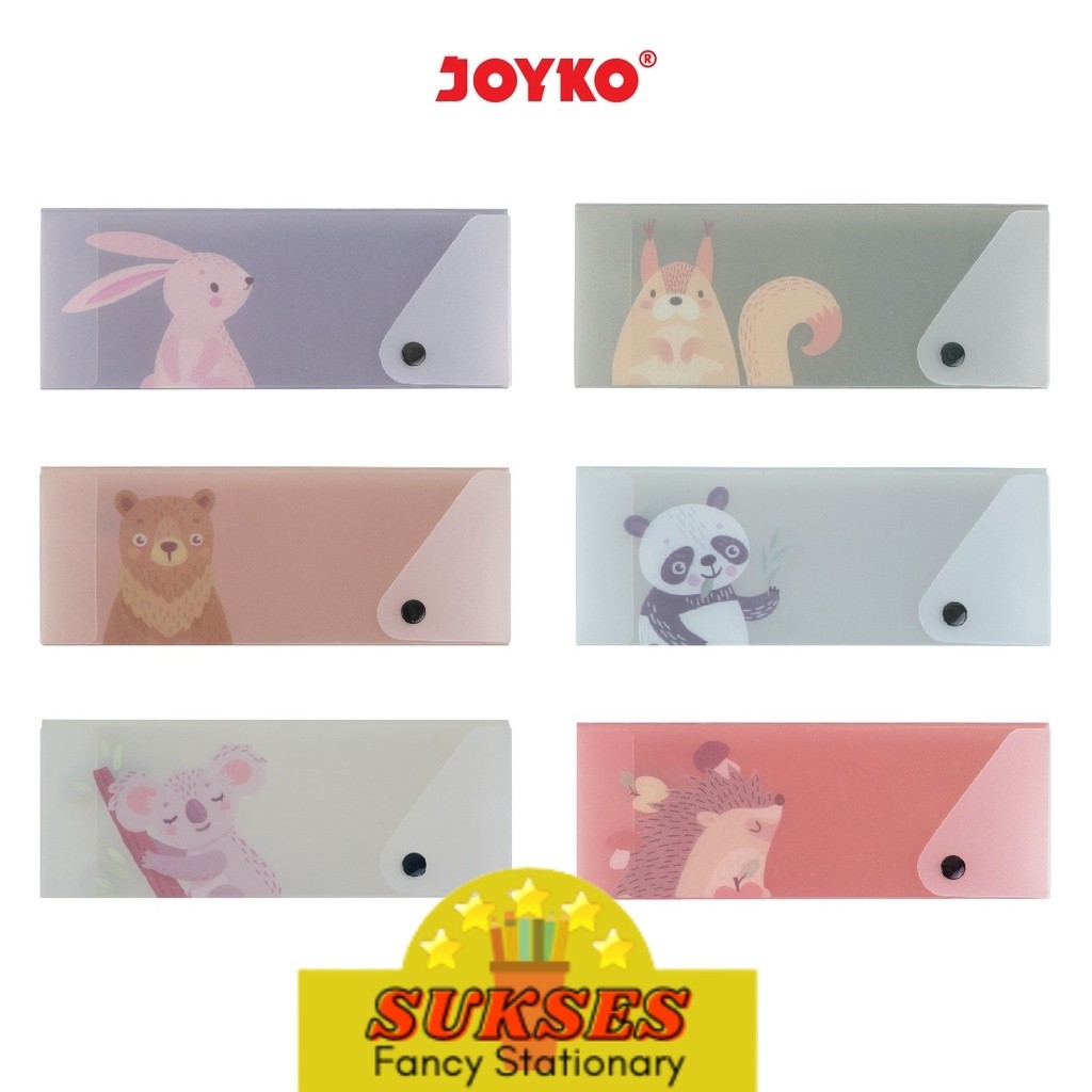 

Kotak Tempat Pensil Pencil Case Joyko PC-0719AC-36 Animal Calendar